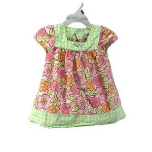 Circo Girl’s‎ 9 Months Pink and Green Floral dress